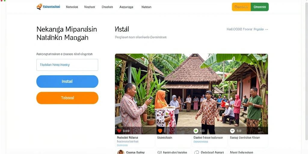 Tampilan antarmuka yang menarik dan user-friendly.