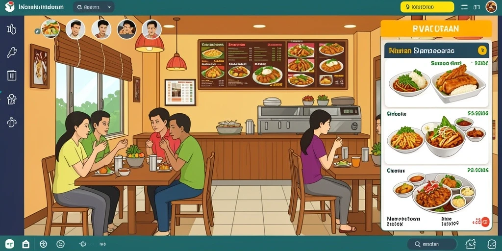 Tampilan antarmuka yang menarik dan user-friendly.