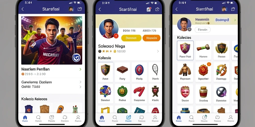 Tampilan antarmuka yang menarik dan user-friendly.