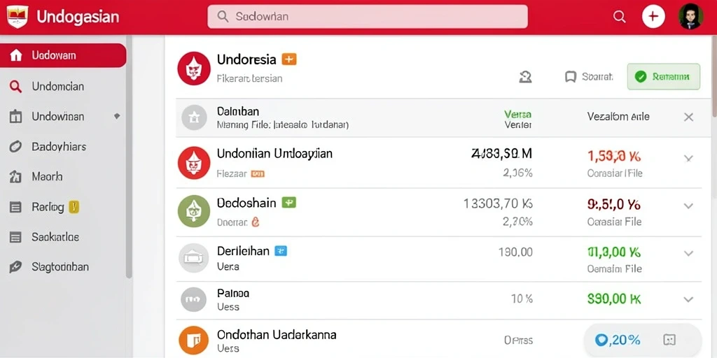 Tangkapan layar memperlihatkan antarmuka utama DMD686.