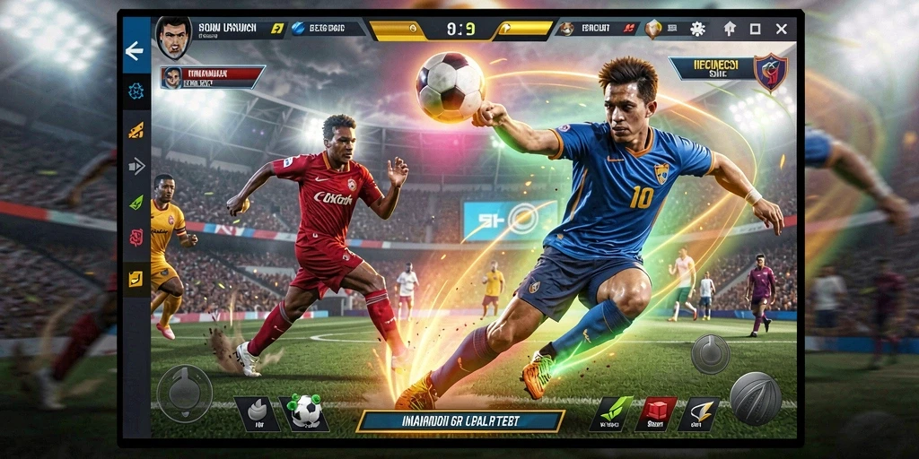 Screenshot DORA77: Antarmuka pengguna yang menawan.