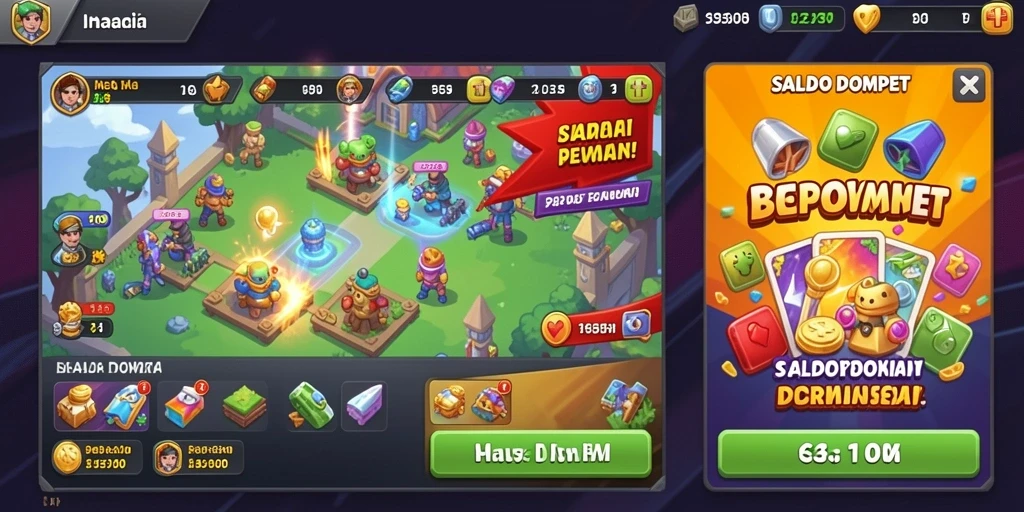 Tangkapan layar dari menu utama EMPATI138 yang menarik.