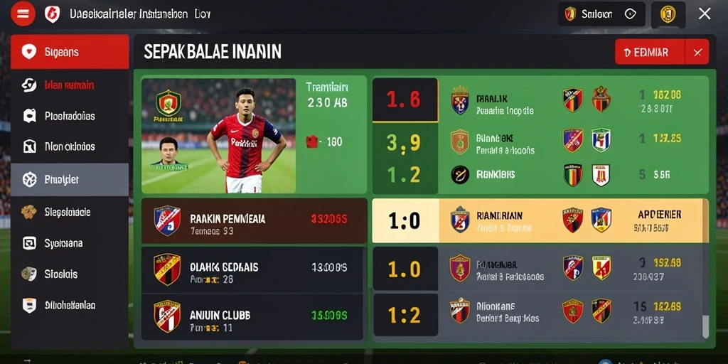 Tampilan antarmuka yang mudah dipahami dan dinavigasi.