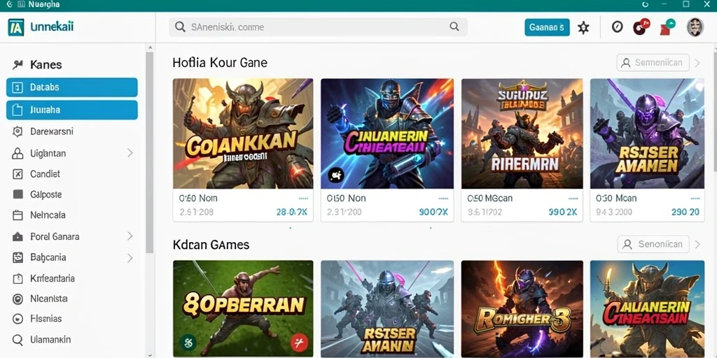Tampilan utama game GN777 yang menawan.