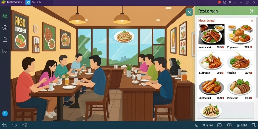 Tampilan antarmuka yang sederhana dan menarik.