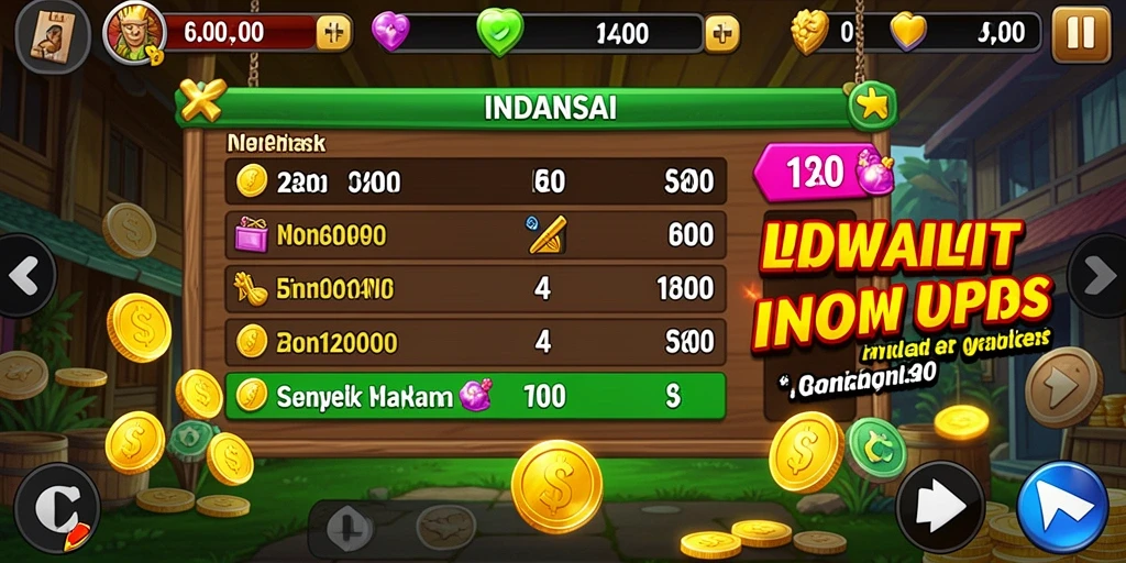 Tampilan utama game INA777 yang menarik.