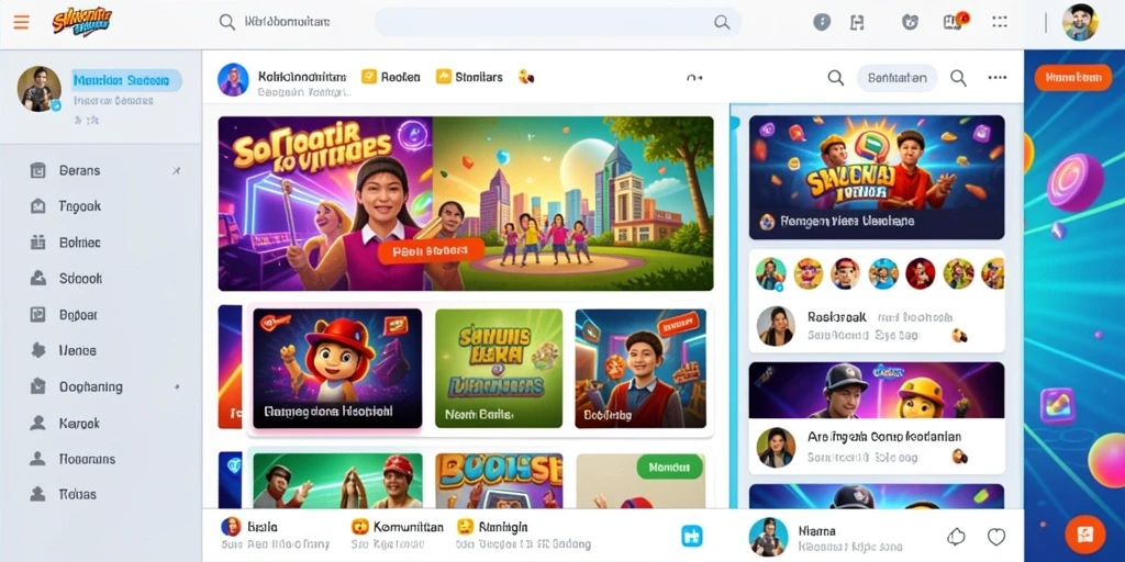 Tampilan antarmuka yang modern dan intuitif.