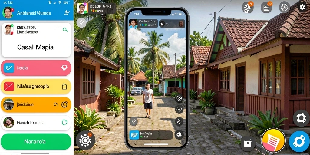 Tampilan utama JKTPLUS dengan fitur terbaru.