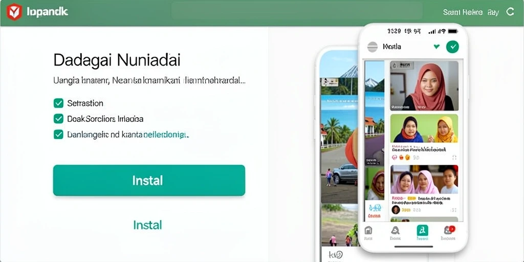 Screenshot menunjukkan karakter utama dalam aksi.