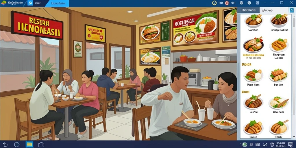 Tampilan antarmuka pengguna yang ramah dan menarik.
