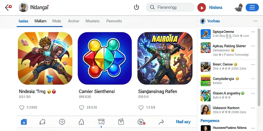 Screenshot menunjukkan grafis luar biasa dari OLLO4D.