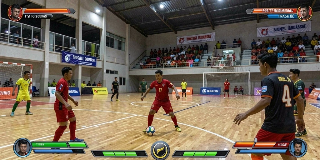 Screenshot menampilkan karakter utama dalam aksi.