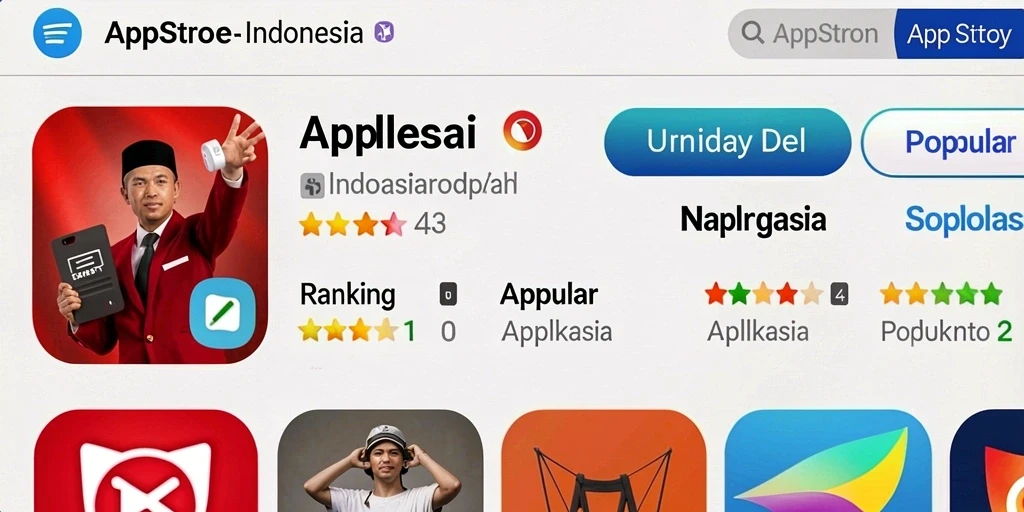 Tampilan awal yang menarik perhatian.