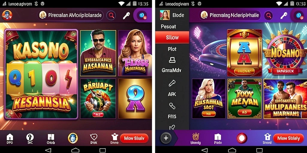 Tampilan antarmuka yang user-friendly.