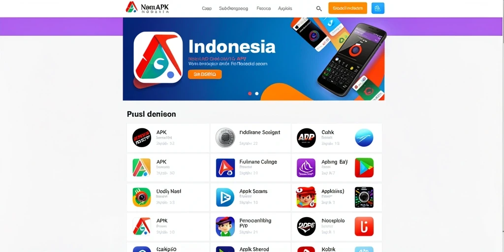 Tampilan awal yang menawan dan menarik.