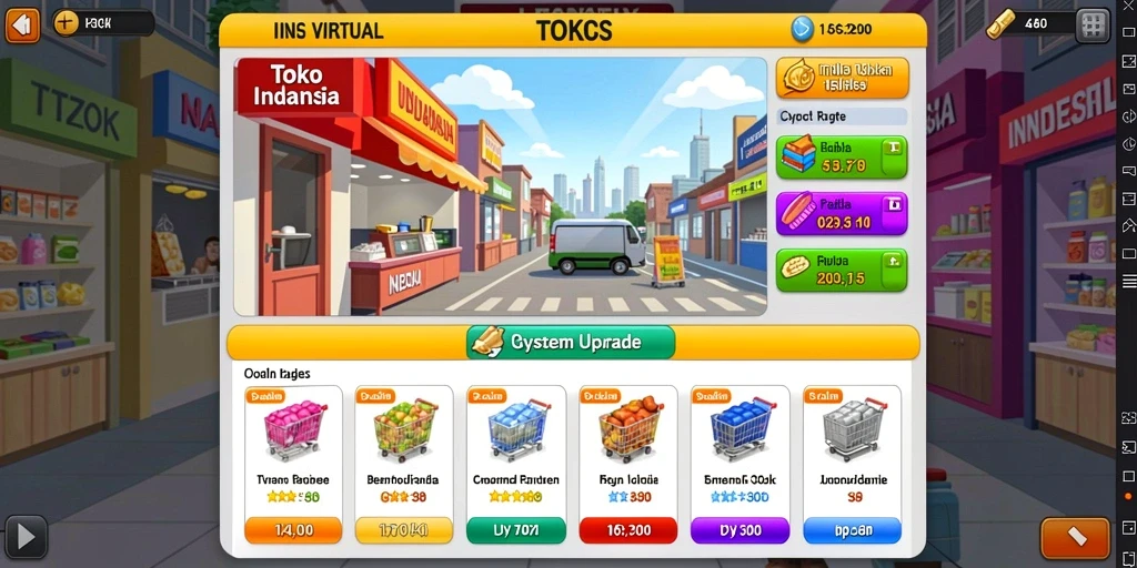 Tampilan antarmuka yang menarik dan user-friendly.