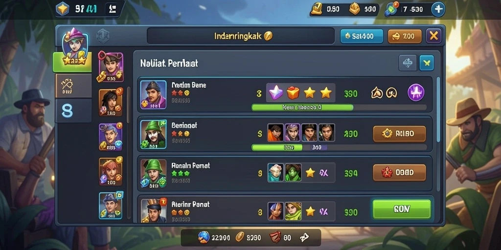 Tampilan awal ZOROTOTO yang menarik dan penuh warna.